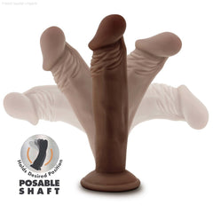 Dr. Skin Plus By Blush® | Realistic 6.5-Inch Long Soft Yet Erect & Posable Dildo With Suction Cup Base-French Quarter Lingerie Dr. Skin Plus By Blush® | Realistic 6.5-Inch Long Soft Yet Erect & Posable Dildo With Suction Cup Base-French Quarter Lingerie