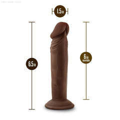Dr. Skin Plus By Blush® | Realistic 6.5-Inch Long Soft Yet Erect & Posable Dildo With Suction Cup Base-French Quarter Lingerie Dr. Skin Plus By Blush® | Realistic 6.5-Inch Long Soft Yet Erect & Posable Dildo With Suction Cup Base-French Quarter Lingerie