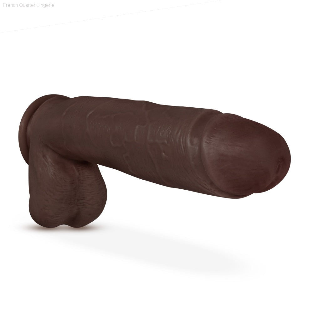 Dr. Skin By Blush® | Mr. Mister Realistic 11-Inch Long Dildo With Balls & Suction Cup Base-French Quarter Lingerie Dr. Skin By Blush® | Mr. Mister Realistic 11-Inch Long Dildo With Balls & Suction Cup Base-French Quarter Lingerie