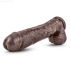 Dr. Skin By Blush® | Mr. Savage Realistic 11-Inch Long Dildo With Balls & Suction Cup Base-French Quarter Lingerie Dr. Skin By Blush® | Mr. Savage Realistic 11-Inch Long Dildo With Balls & Suction Cup Base-French Quarter Lingerie