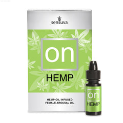 Sensuva ON HEMP - Hemp Oil Infused Female Arousal Oil Sensuva ON HEMP - Hemp Oil Infused Female Arousal Oil