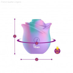 Zen Rose - Handheld Rose Clitoral and Nipple Stimulator Zen Rose - Handheld Rose Clitoral and Nipple Stimulator