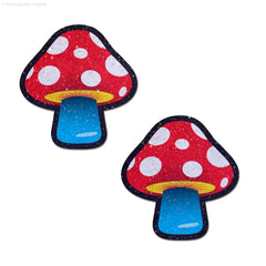 Mushroom: Colorful Shroom Nipple Pasties Mushroom: Colorful Shroom Nipple Pasties