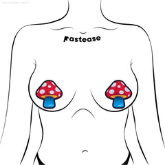 Mushroom: Colorful Shroom Nipple Pasties Mushroom: Colorful Shroom Nipple Pasties