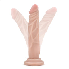 Au Naturel By Blush® | Ronnie Realistic G-Spot Beige 7.5-Inch Long Dildo With Suction Cup Base-French Quarter Lingerie Au Naturel By Blush® | Ronnie Realistic G-Spot Beige 7.5-Inch Long Dildo With Suction Cup Base-French Quarter Lingerie