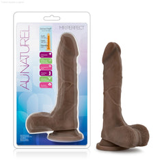 Au Naturel Mister Perfect Realistic 8.5-Inch Long Dildo With Balls & Suction Cup Base-French Quarter Lingerie Au Naturel Mister Perfect Realistic 8.5-Inch Long Dildo With Balls & Suction Cup Base-French Quarter Lingerie