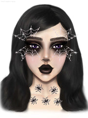 Web Face Jewels Sticker Web Face Jewels Sticker