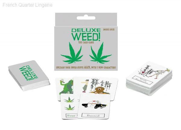 Deluxe Weed! Card Game-French Quarter Lingerie Deluxe Weed! Card Game-French Quarter Lingerie