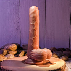 Peek A Boo Vibrating Dildo Peek A Boo Vibrating Dildo