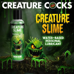 Green Creature Slime Water-Based Lubricant-French Quarter Lingerie Green Creature Slime Water-Based Lubricant-French Quarter Lingerie