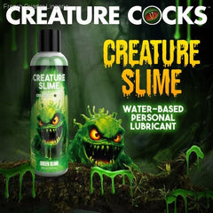 Green Creature Slime Water-Based Lubricant-French Quarter Lingerie Green Creature Slime Water-Based Lubricant-French Quarter Lingerie
