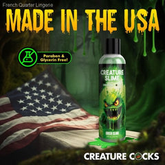 Green Creature Slime Water-Based Lubricant-French Quarter Lingerie Green Creature Slime Water-Based Lubricant-French Quarter Lingerie