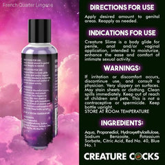 Purple Creature Slime Water-Based Lubricant Purple Creature Slime Water-Based Lubricant