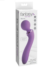 Fantasy For Her - Duo Wand Massage-Her-French Quarter Lingerie Fantasy For Her - Duo Wand Massage-Her-French Quarter Lingerie