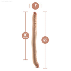 Dr. Skin Plus | 16.5 Inch Double Dong – Extra Long Double-Ended Dildo With A Realistic Posable Shaft-French Quarter Lingerie Dr. Skin Plus | 16.5 Inch Double Dong – Extra Long Double-Ended Dildo With A Realistic Posable Shaft-French Quarter Lingerie