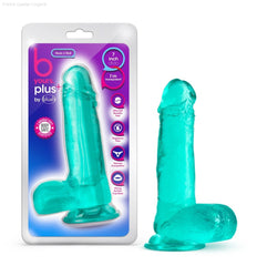 B Yours Plus By Blush® | Rock N’ Roll Realistic 7.25-Inch Long Dildo With Balls & Suction Cup Base-French Quarter Lingerie B Yours Plus By Blush® | Rock N’ Roll Realistic 7.25-Inch Long Dildo With Balls & Suction Cup Base-French Quarter Lingerie