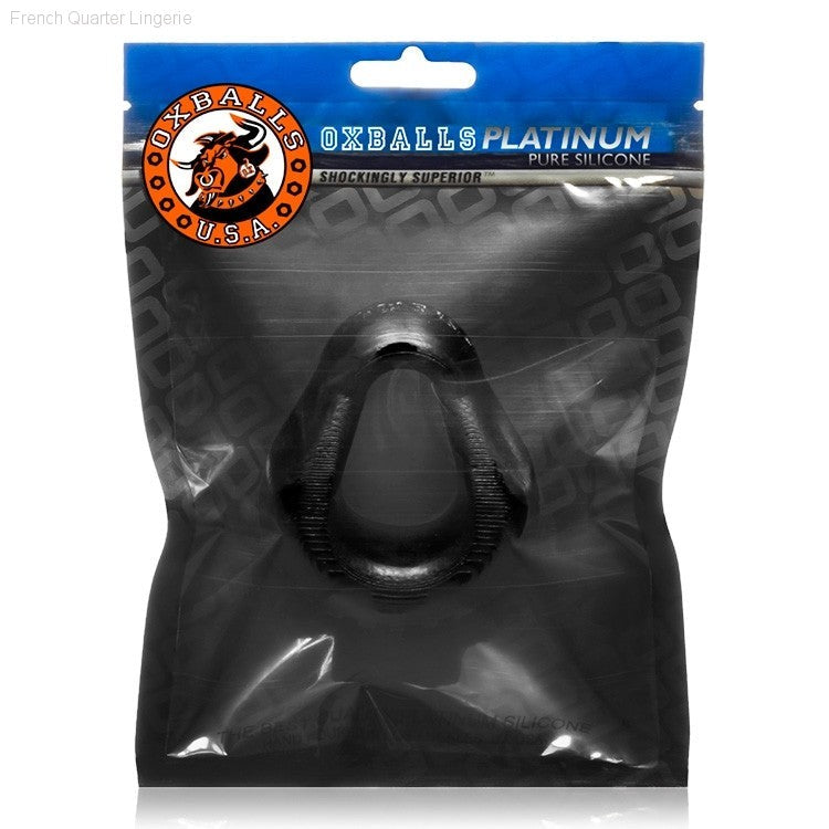 Hung - Platinum Silicone Cockring & Bulge Enhancer-French Quarter Lingerie Hung - Platinum Silicone Cockring & Bulge Enhancer-French Quarter Lingerie