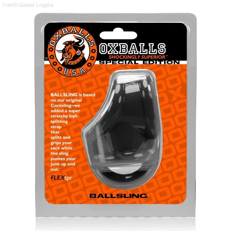 BALLSLING - Power Sling with Ball Splitter & Bulge Enhancer-French Quarter Lingerie BALLSLING - Power Sling with Ball Splitter & Bulge Enhancer-French Quarter Lingerie