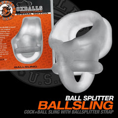 BALLSLING - Power Sling with Ball Splitter & Bulge Enhancer-French Quarter Lingerie BALLSLING - Power Sling with Ball Splitter & Bulge Enhancer-French Quarter Lingerie