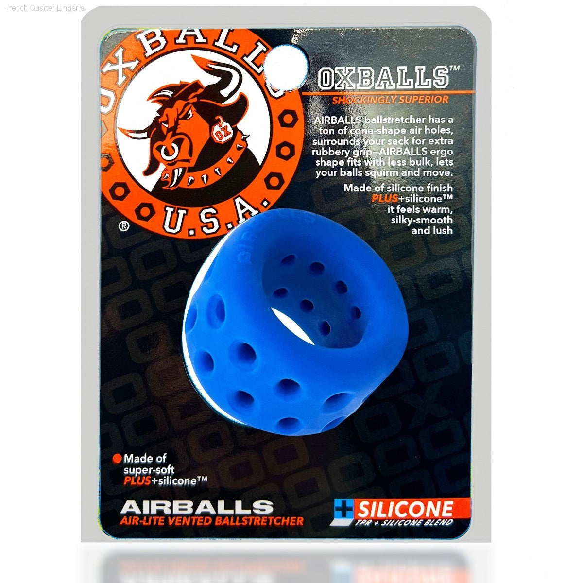 Air Balls - Air-Lite Vented Ballstretcher-French Quarter Lingerie Air Balls - Air-Lite Vented Ballstretcher-French Quarter Lingerie