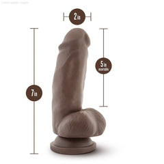 Dr. Skin By Blush® | Mr. Smith Realistic 7-Inch Long Dildo With Balls & Suction Cup Base-French Quarter Lingerie Dr. Skin By Blush® | Mr. Smith Realistic 7-Inch Long Dildo With Balls & Suction Cup Base-French Quarter Lingerie