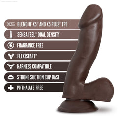 Au Naturel-Troy-Chocolate : 6"-French Quarter Lingerie Au Naturel-Troy-Chocolate : 6"-French Quarter Lingerie