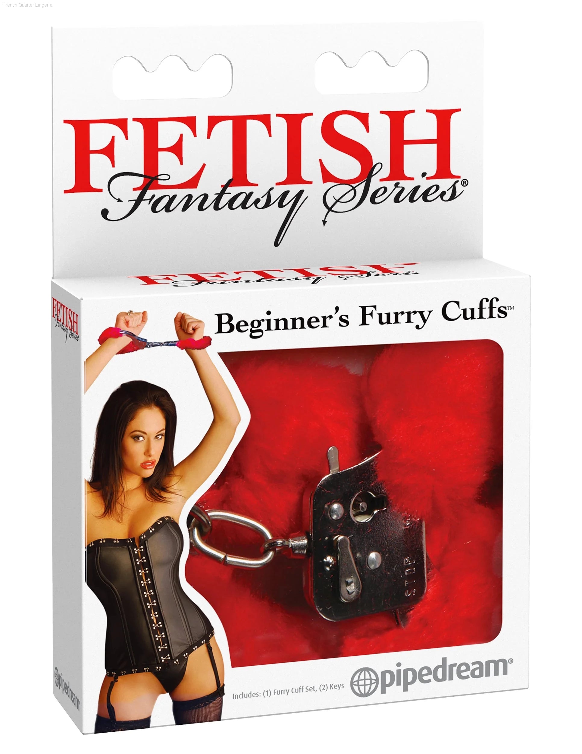 Fetish Fantasy Series - Beginner's Furry Cuffs®-French Quarter Lingerie Fetish Fantasy Series - Beginner's Furry Cuffs®-French Quarter Lingerie