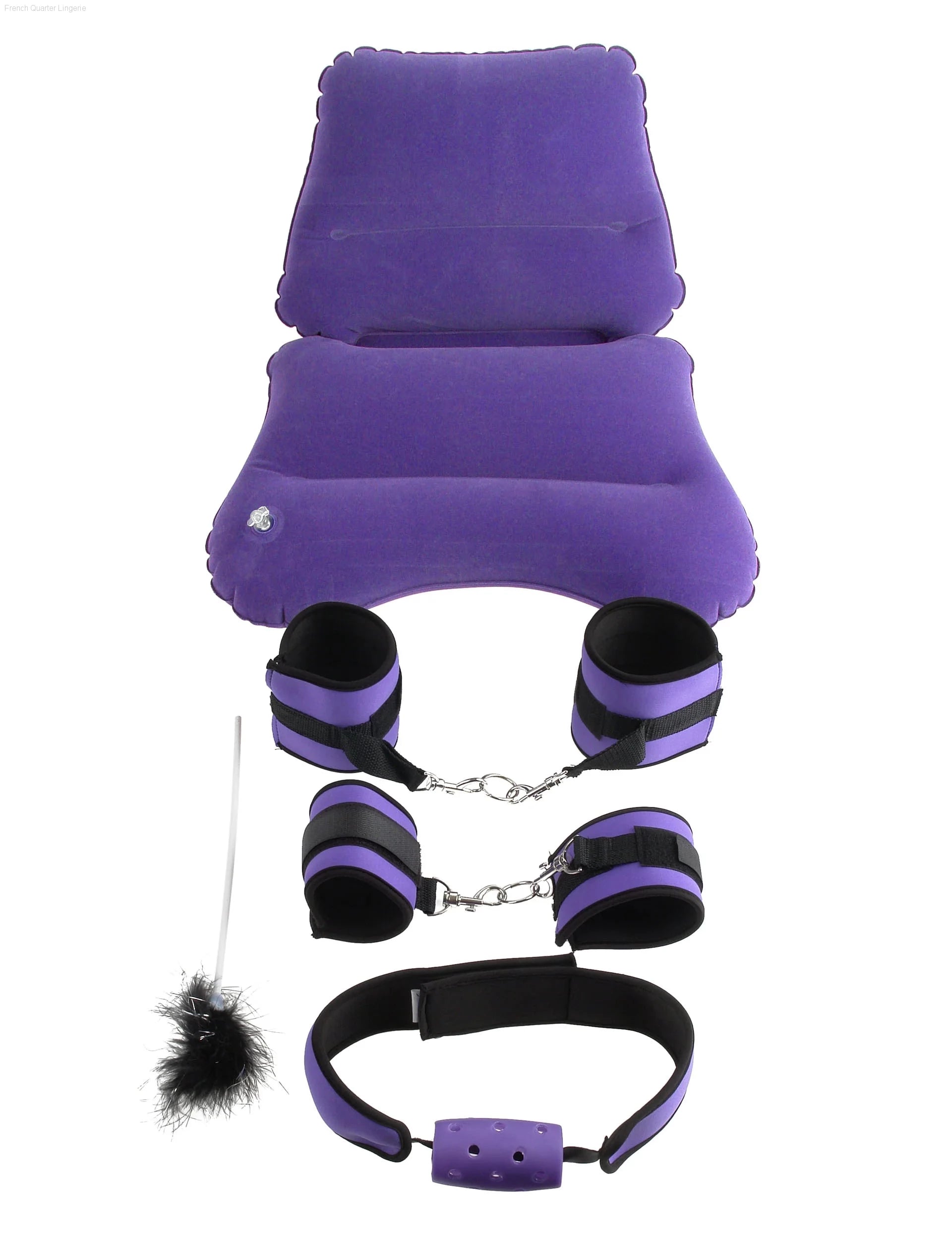 Fetish Fantasy Series - Purple Pleasure Bondage Set-French Quarter Lingerie Fetish Fantasy Series - Purple Pleasure Bondage Set-French Quarter Lingerie