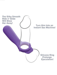 Fantasy C-Ringz - Ride N' Glide Couples Ring-French Quarter Lingerie Fantasy C-Ringz - Ride N' Glide Couples Ring-French Quarter Lingerie