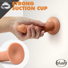Dr. Skin Glide By Blush® | Realistic 7.5-Inch Long Self-Lubricating Dildo With Suction Cup Base-French Quarter Lingerie Dr. Skin Glide By Blush® | Realistic 7.5-Inch Long Self-Lubricating Dildo With Suction Cup Base-French Quarter Lingerie