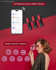 Exomoon Mini Bullet Vibrator - Bluetooth Secret Lipstick Vibrator Exomoon Mini Bullet Vibrator - Bluetooth Secret Lipstick Vibrator