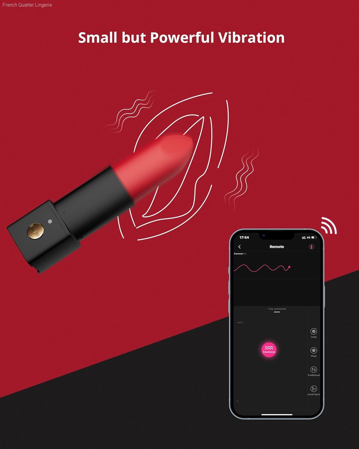 Exomoon Mini Bullet Vibrator - Bluetooth Secret Lipstick Vibrator Exomoon Mini Bullet Vibrator - Bluetooth Secret Lipstick Vibrator