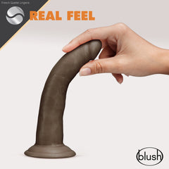 Dr. Skin Glide By Blush® | Realistic 7.5-Inch Long Self-Lubricating Dildo With Suction Cup Base-French Quarter Lingerie Dr. Skin Glide By Blush® | Realistic 7.5-Inch Long Self-Lubricating Dildo With Suction Cup Base-French Quarter Lingerie