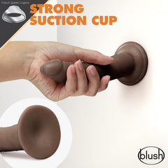 Dr. Skin Glide By Blush® | Realistic 7.5-Inch Long Self-Lubricating Dildo With Suction Cup Base-French Quarter Lingerie Dr. Skin Glide By Blush® | Realistic 7.5-Inch Long Self-Lubricating Dildo With Suction Cup Base-French Quarter Lingerie