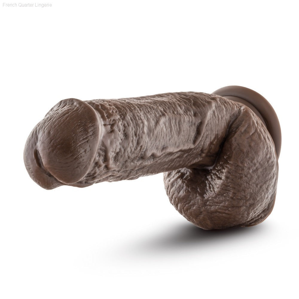 Dr. Skin By Blush® | Mr. D 8.5 Inch Long Dildo with Suction Cup & Balls-French Quarter Lingerie Dr. Skin By Blush® | Mr. D 8.5 Inch Long Dildo with Suction Cup & Balls-French Quarter Lingerie