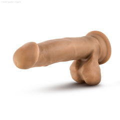 Dr. Skin By Blush® | Dr. Mark 7 Inch Long Dildo with Suction Cup & Balls-French Quarter Lingerie Dr. Skin By Blush® | Dr. Mark 7 Inch Long Dildo with Suction Cup & Balls-French Quarter Lingerie