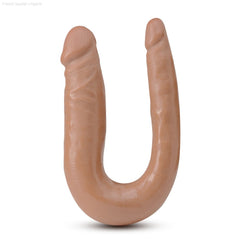 Dr. Skin By Blush® | Mini Double Dong 12.5-Inch Long Double Dildo With Suction Cup Base-French Quarter Lingerie Dr. Skin By Blush® | Mini Double Dong 12.5-Inch Long Double Dildo With Suction Cup Base-French Quarter Lingerie