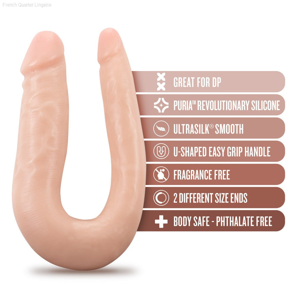 Dr. Skin Silicone By Blush® | Dr. Double 12.5-Inch Long Double Dildo-French Quarter Lingerie Dr. Skin Silicone By Blush® | Dr. Double 12.5-Inch Long Double Dildo-French Quarter Lingerie