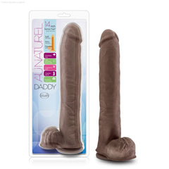 Au Naturel Daddy Realistic 14-Inch Long Dildo With Balls & Suction Cup Base-French Quarter Lingerie Au Naturel Daddy Realistic 14-Inch Long Dildo With Balls & Suction Cup Base-French Quarter Lingerie