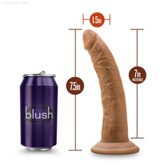 Dr. Skin By Blush® | Realistic 7.5-Inch Long Dildo With Suction Cup Base-French Quarter Lingerie Dr. Skin By Blush® | Realistic 7.5-Inch Long Dildo With Suction Cup Base-French Quarter Lingerie
