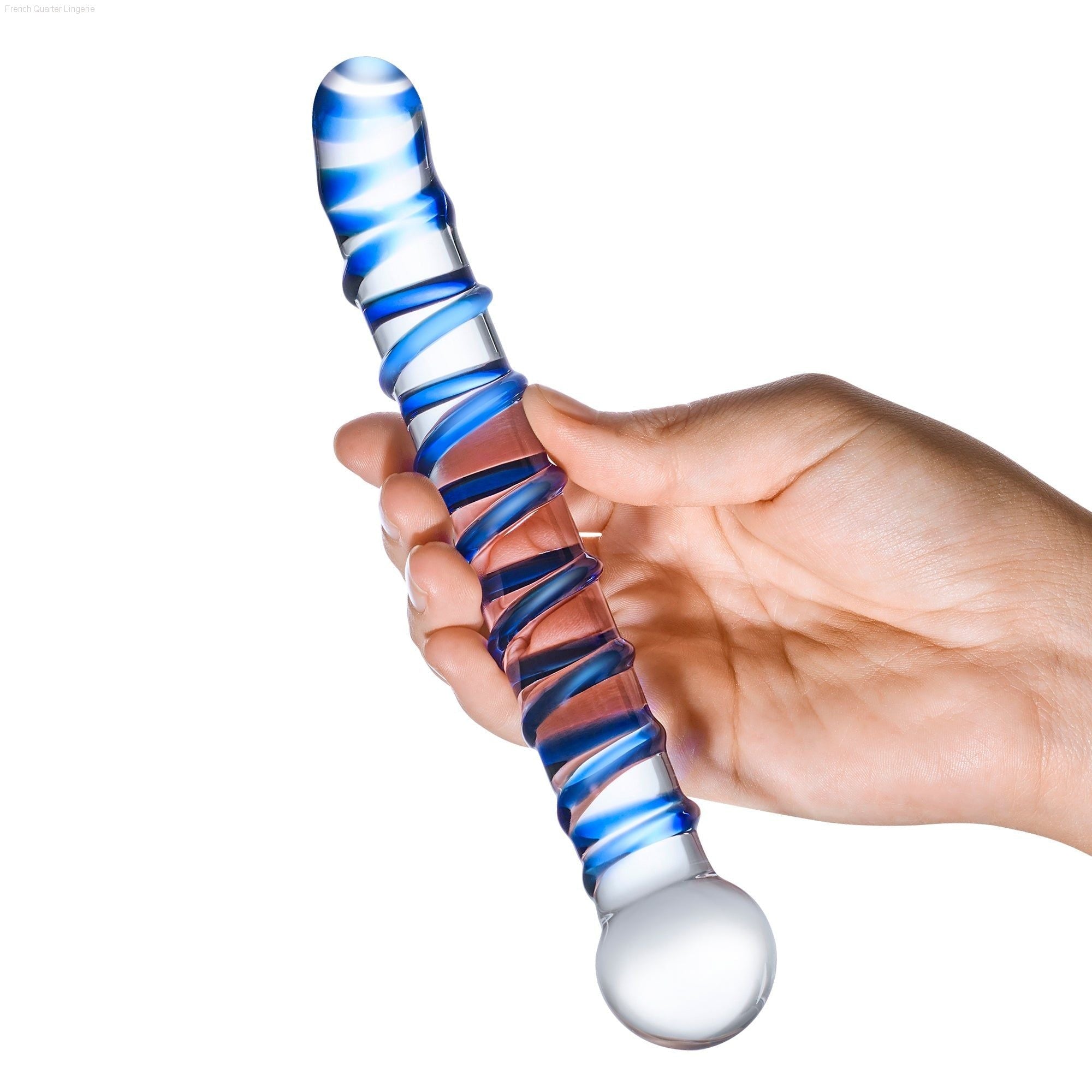 6.5" Mr. Swirly G-Spot Dildo-French Quarter Lingerie 6.5" Mr. Swirly G-Spot Dildo-French Quarter Lingerie