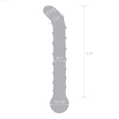 6.5" Mr. Swirly G-Spot Dildo-French Quarter Lingerie 6.5" Mr. Swirly G-Spot Dildo-French Quarter Lingerie