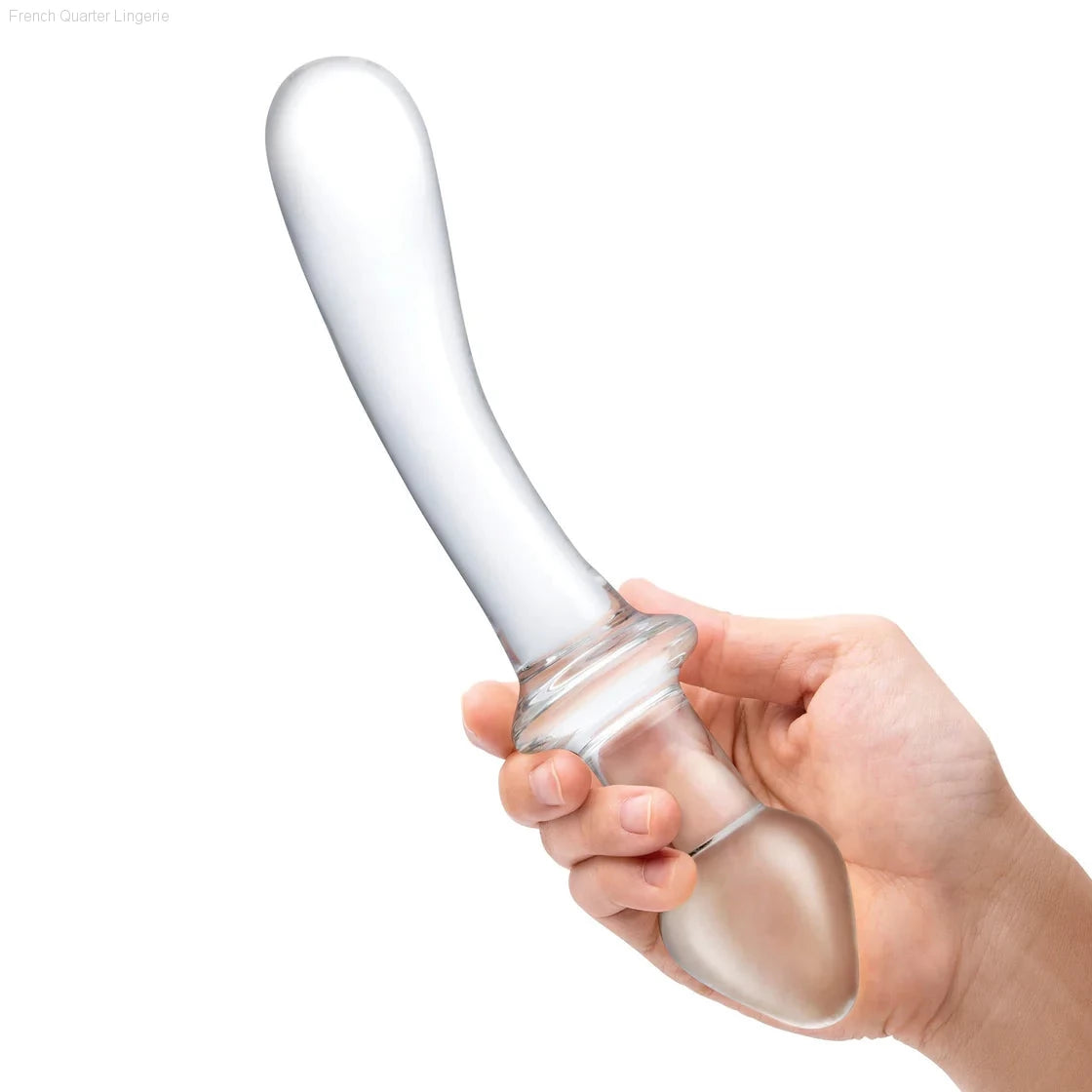 9" Classic Curved Dual-Ended Dildo-French Quarter Lingerie 9" Classic Curved Dual-Ended Dildo-French Quarter Lingerie