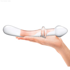 9" Classic Curved Dual-Ended Dildo-French Quarter Lingerie 9" Classic Curved Dual-Ended Dildo-French Quarter Lingerie