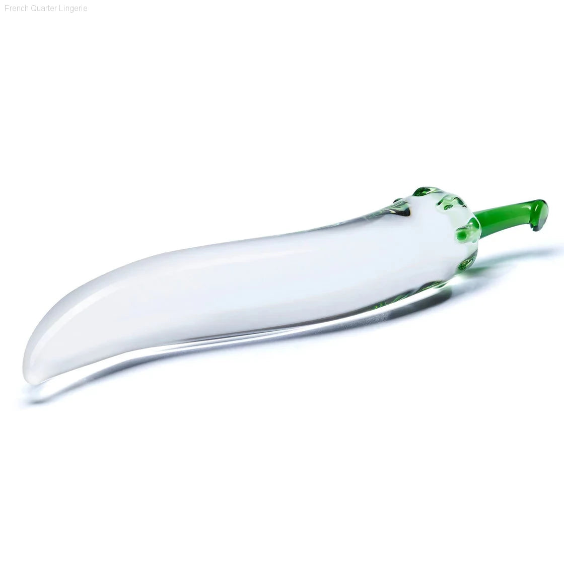 8.25” Naturals Chili Pepper Glass Dildo-French Quarter Lingerie 8.25” Naturals Chili Pepper Glass Dildo-French Quarter Lingerie