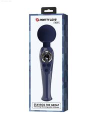 Skylar - Led Digital Display Rechargeable Silicone Wand Skylar - Led Digital Display Rechargeable Silicone Wand