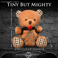 Gagged Teddy Bear Plush-French Quarter Lingerie Gagged Teddy Bear Plush-French Quarter Lingerie