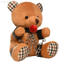 Gagged Teddy Bear Plush-French Quarter Lingerie Gagged Teddy Bear Plush-French Quarter Lingerie