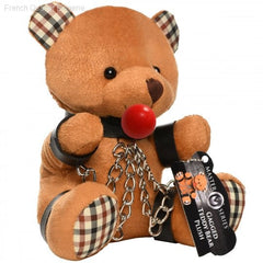 Gagged Teddy Bear Plush-French Quarter Lingerie Gagged Teddy Bear Plush-French Quarter Lingerie