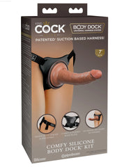 King Cock Elite Comfy Silicone Body Dock Kit King Cock Elite Comfy Silicone Body Dock Kit